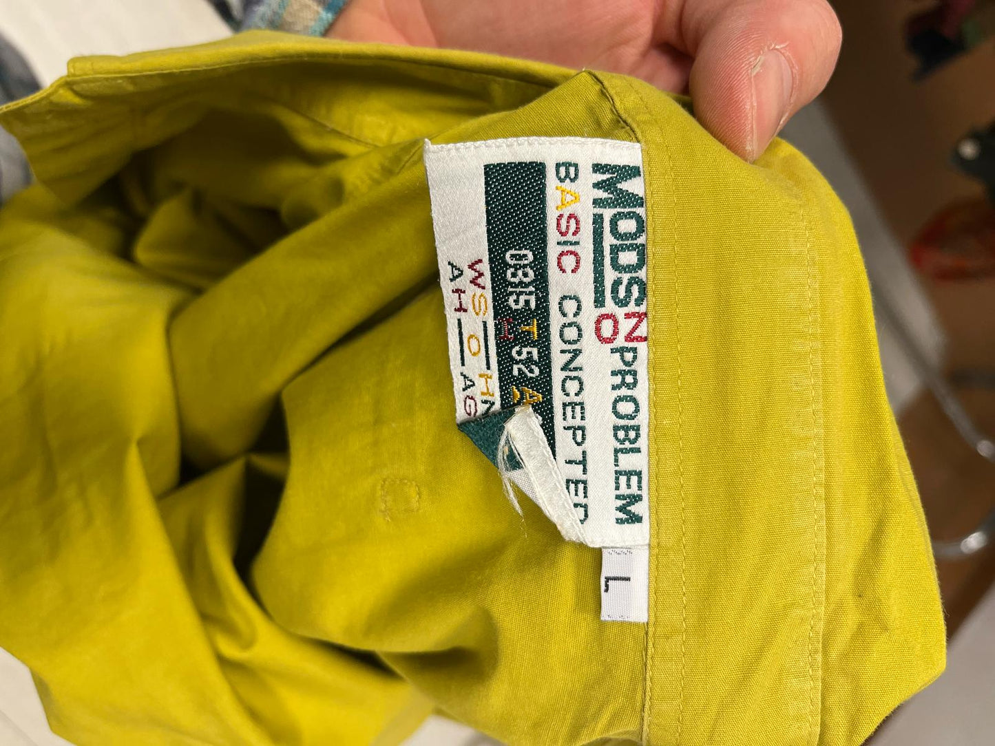 Half shirt Yellow
