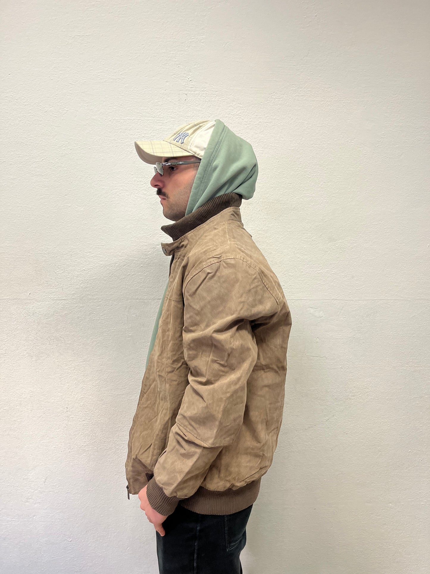 Bomber leather