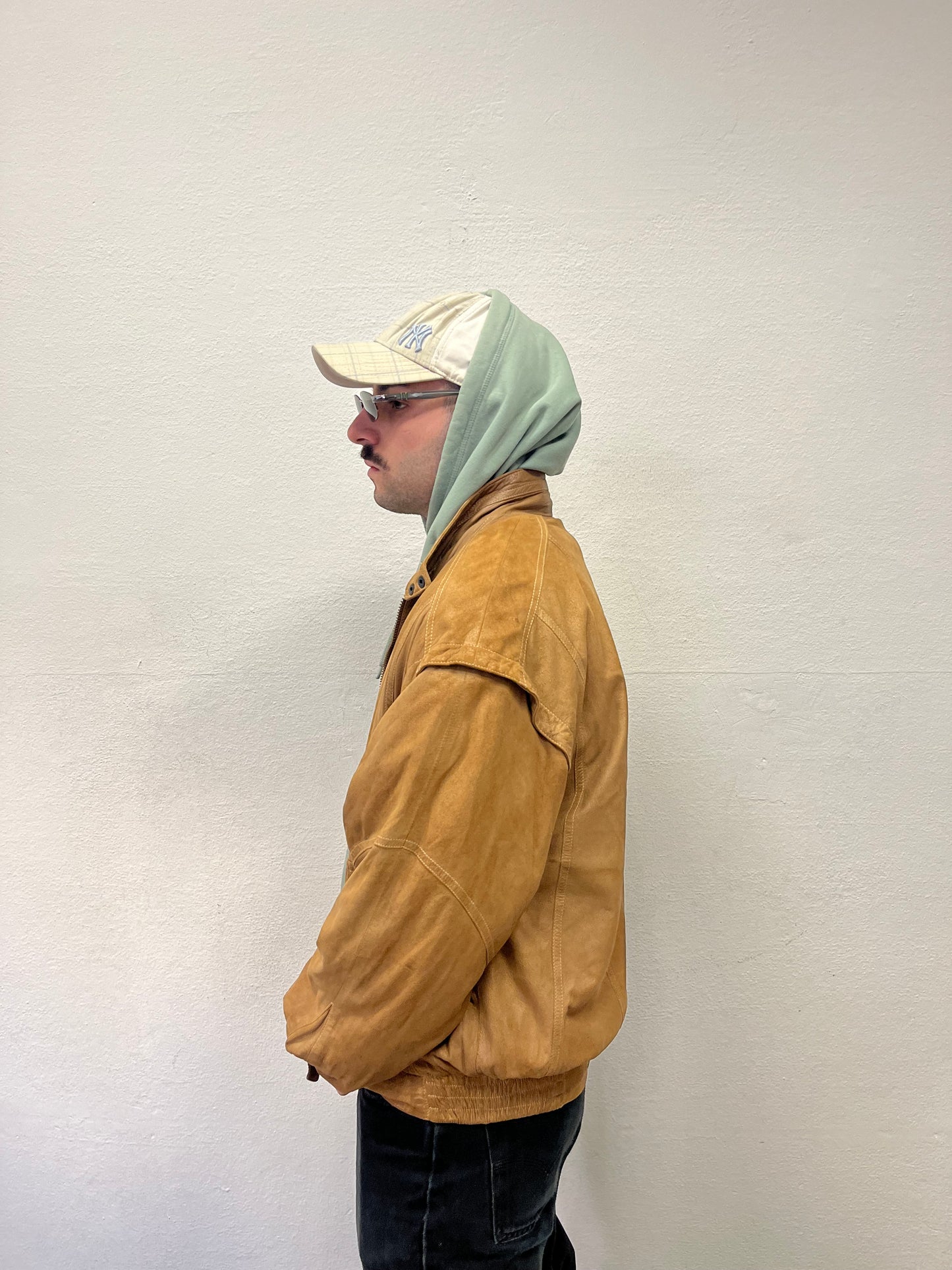 Bomber leather