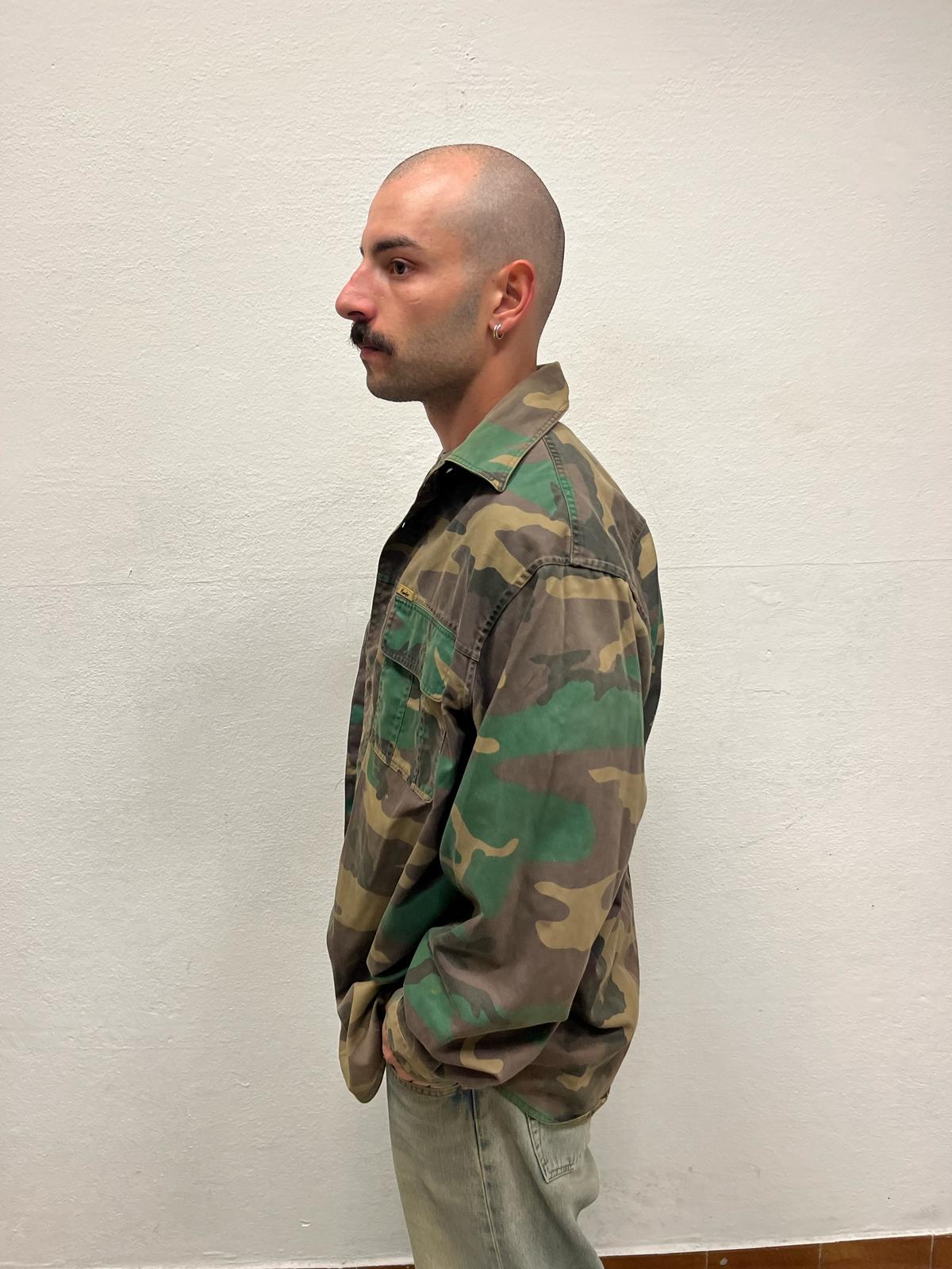 Giacca-camicia Camo