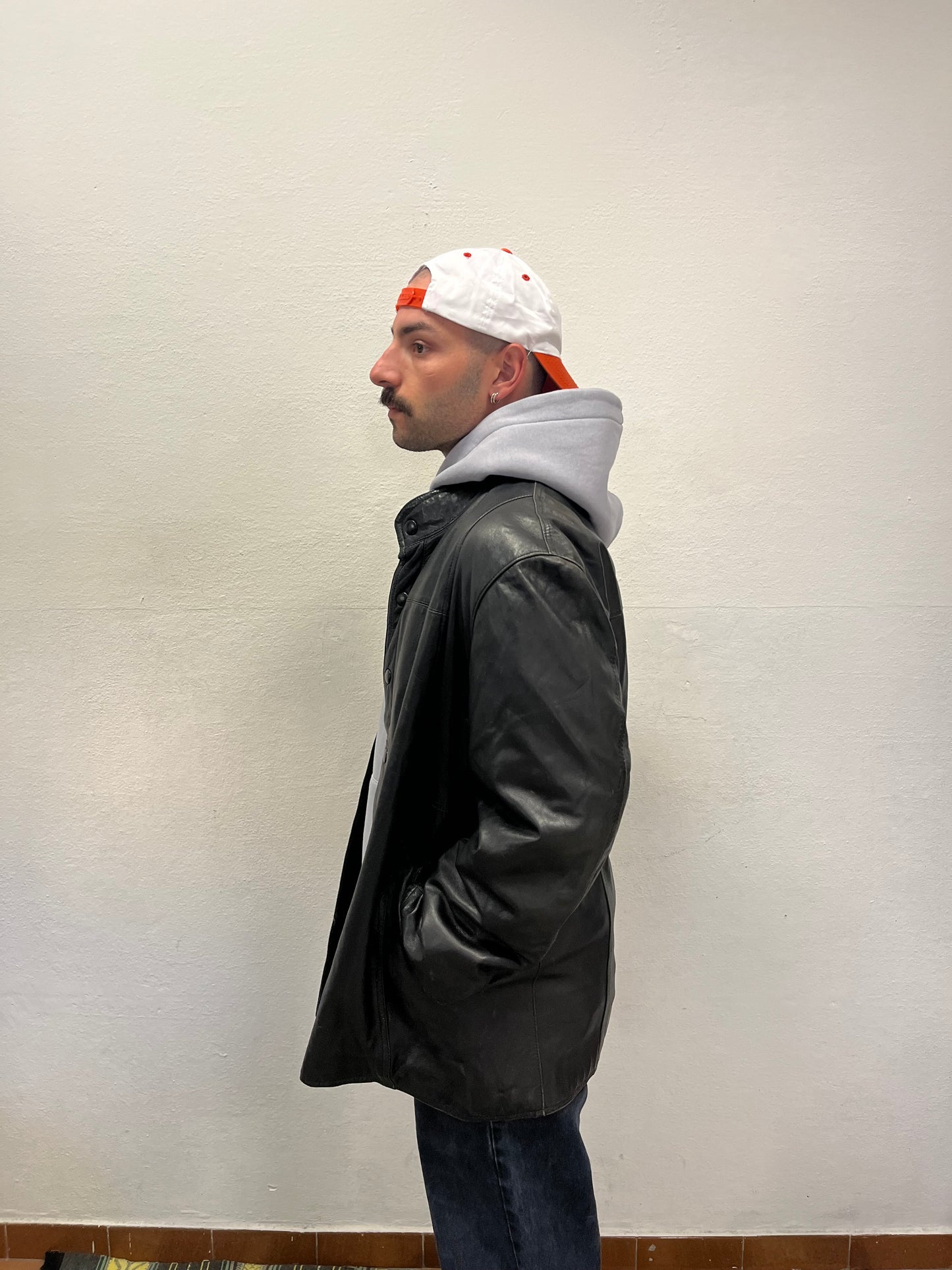 Leather jacket