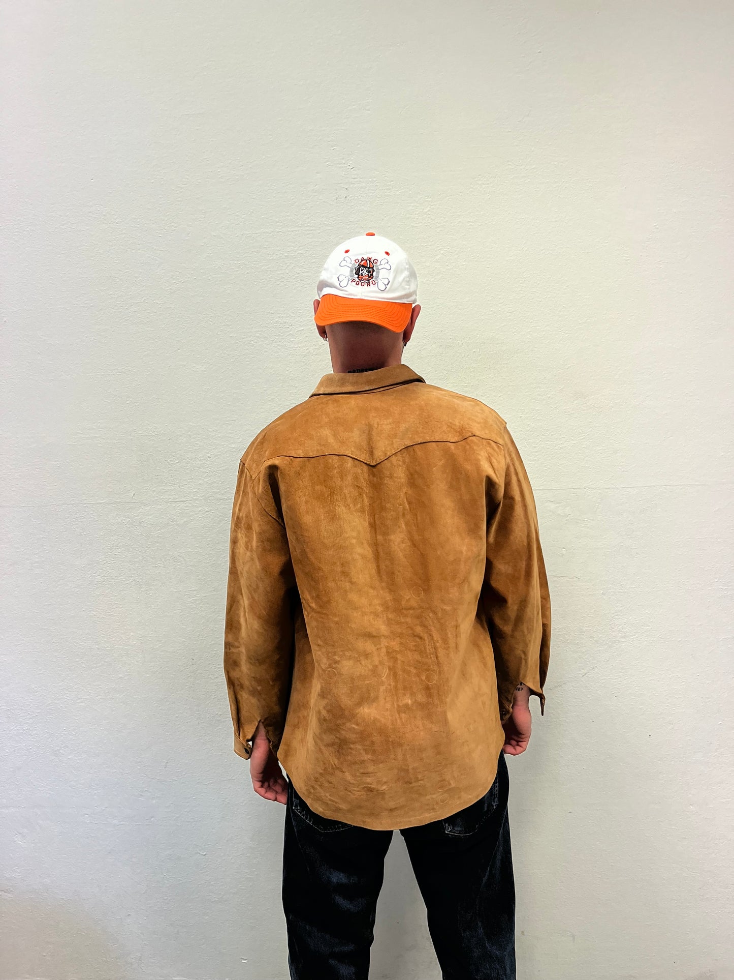 Camicia in suede