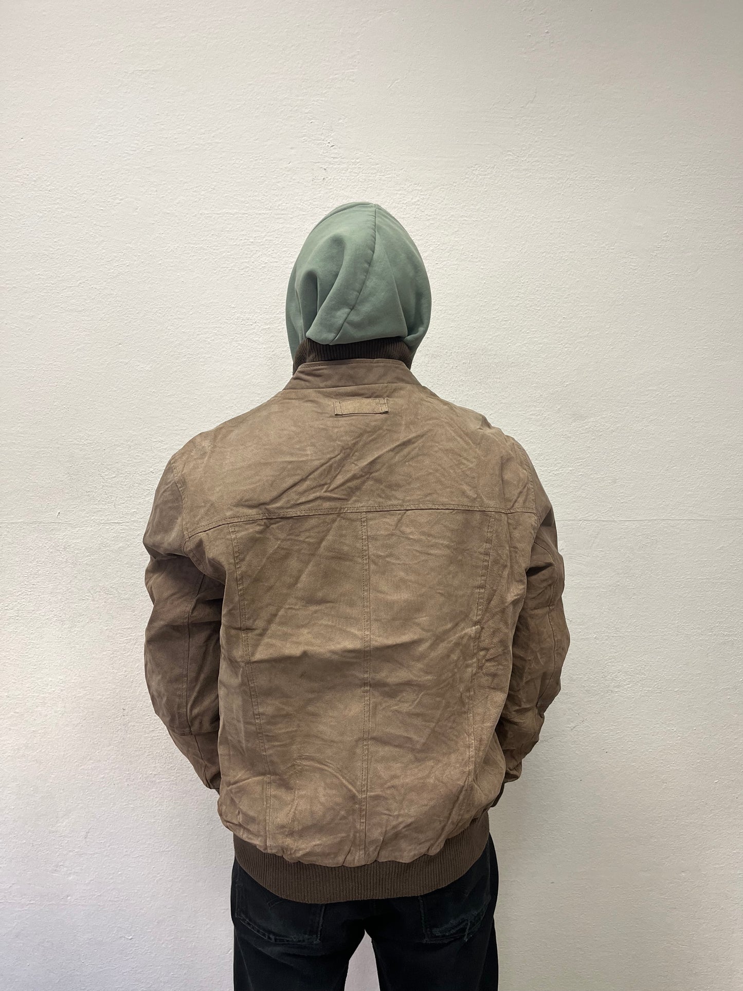 Bomber leather