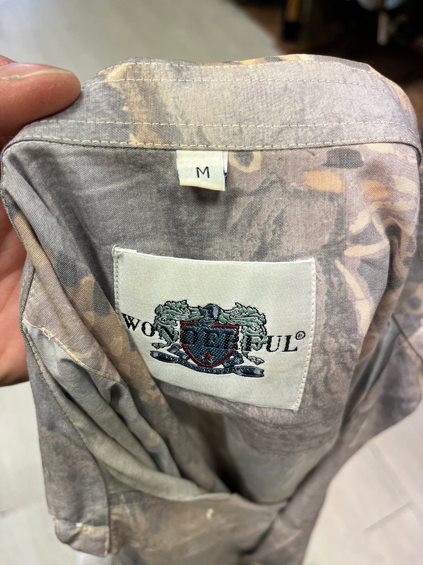 Camicia vintage fantasia
