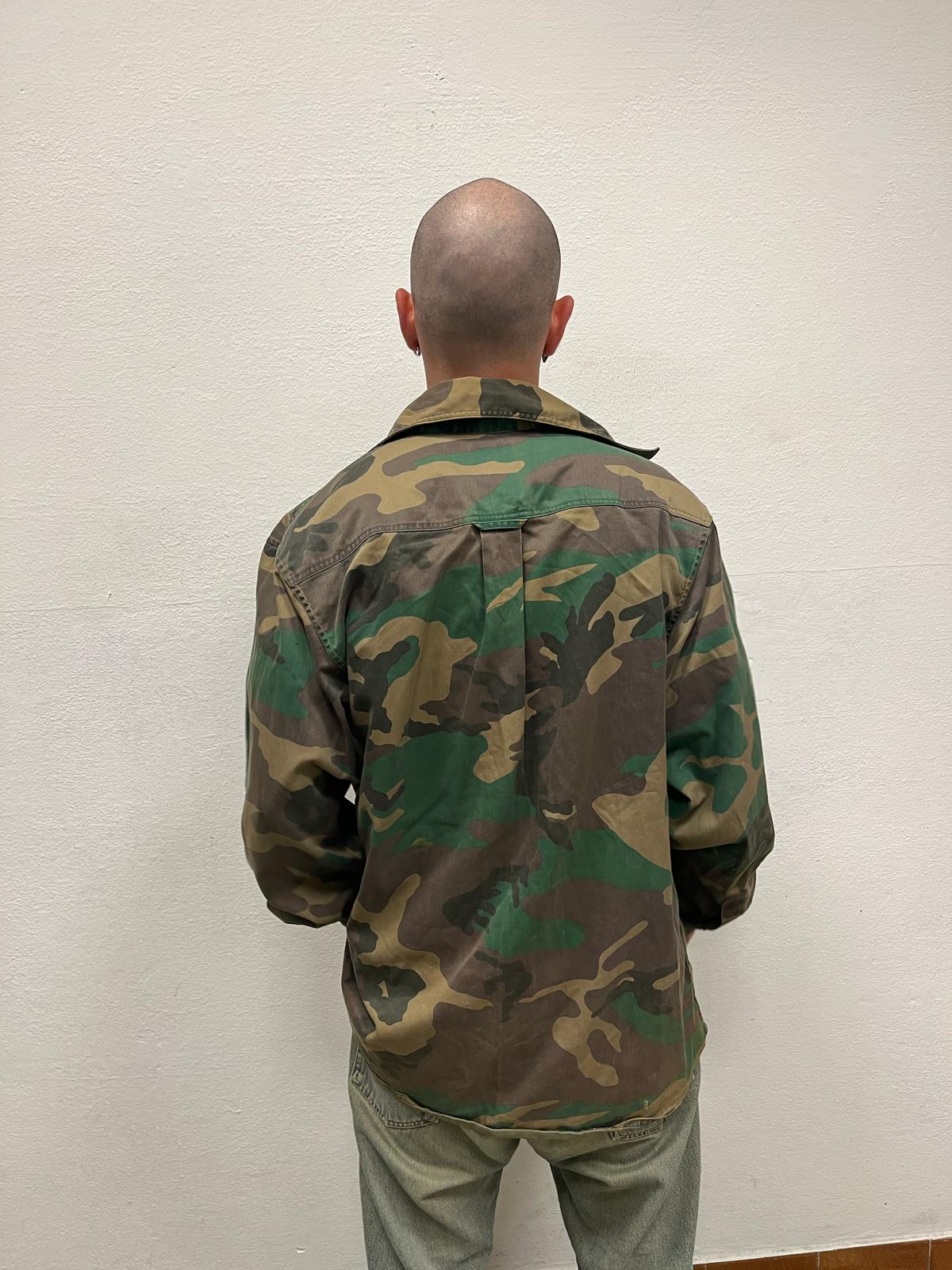 Giacca-camicia Camo