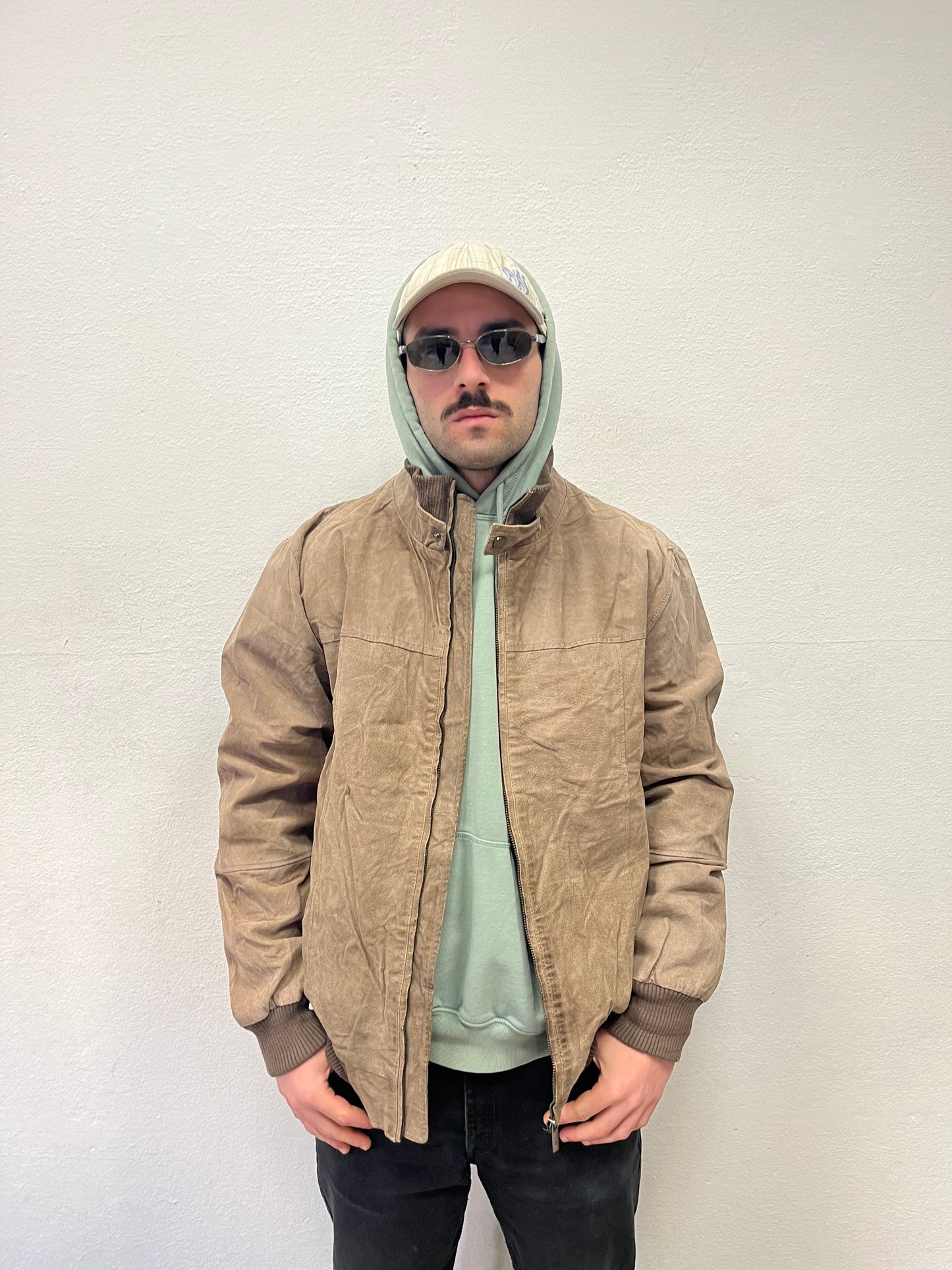 Bomber leather