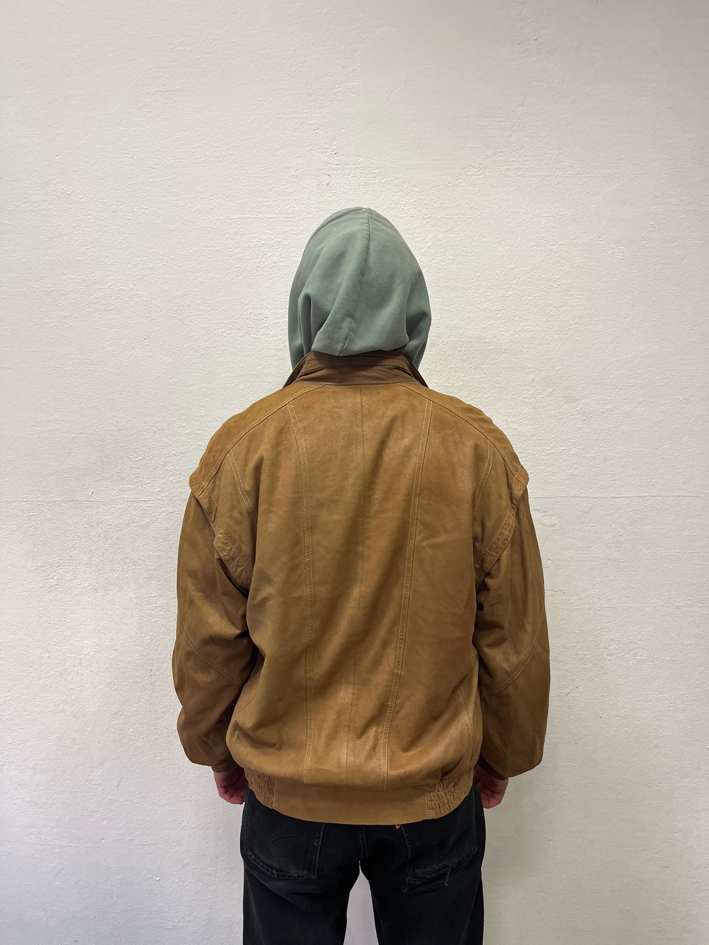 Bomber leather