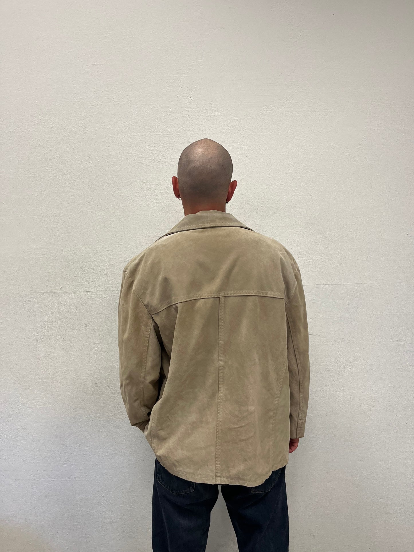 Camicia in suede
