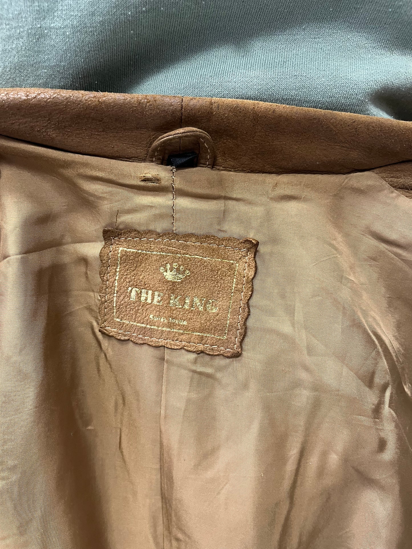 Bomber leather