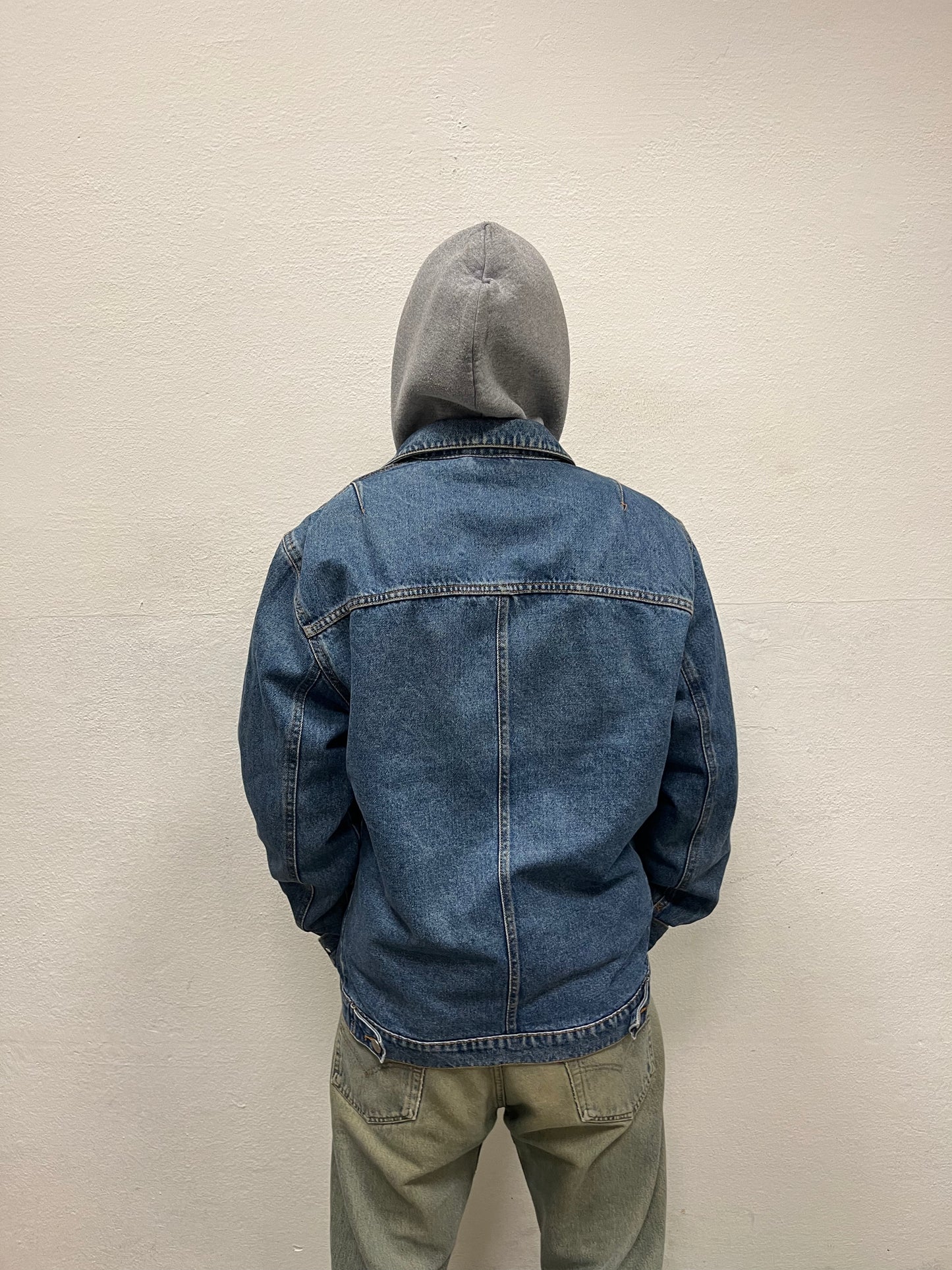 Vintage denim patch jacket