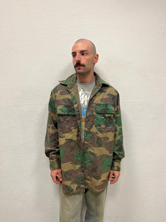 Giacca-camicia Camo