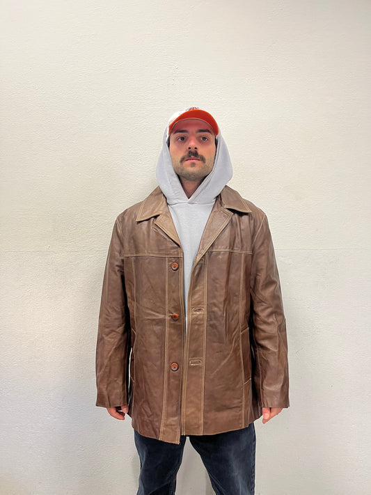 Leather jacket