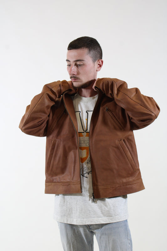 Leather vintage Jacket